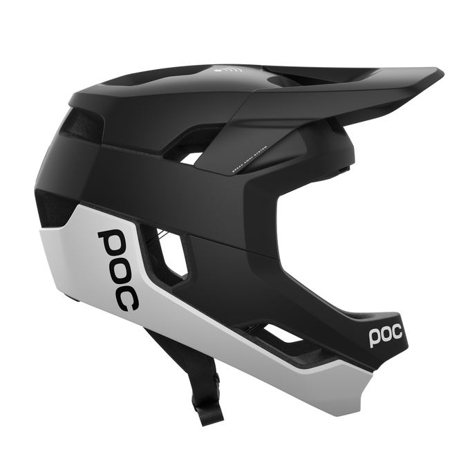 Cască de bicicletă POC Otocon Race MIPS Uranium Black/Hydrogen White Matt 2025