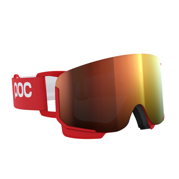 Ochelari de protecție POC Nexal Raw Prismane Red/Partly Sunny Orange - 2025/26