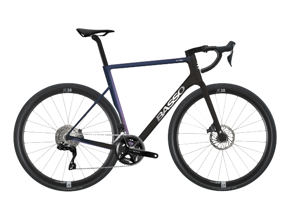 Bicicleta de drum Basso Astra 105 Di2 Cameleont/Microtech RE38 - 2023