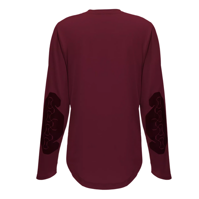 Tricou de ciclism Dainese HgROX Jersey Ls WMN Windsor Wine