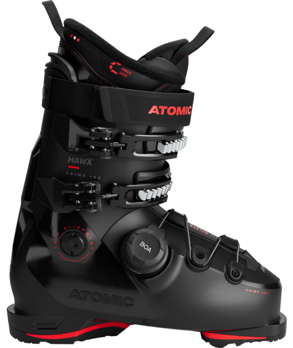 Clăpari de schi Atomic Hawx Prime 100 BOA Black/Red - 2025/26