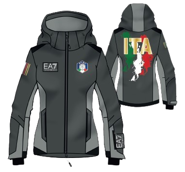 Geaca Emporio Armani  Fisi Ski Puffy Jacket Dark Grey - 2024/25