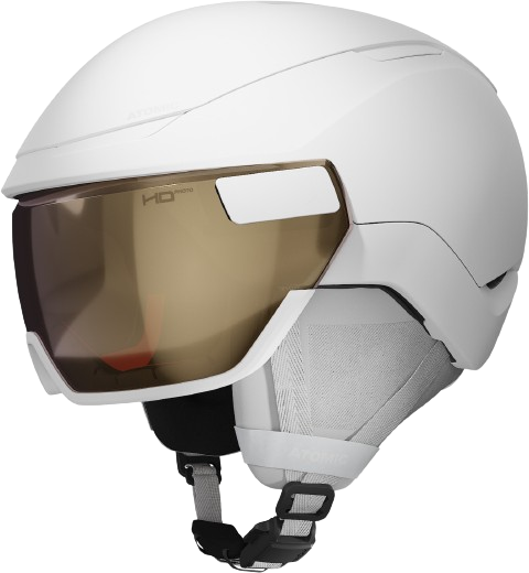 Cască Atomic Revent GT AMID Visor HD PHOTO White Heather - 2025/26