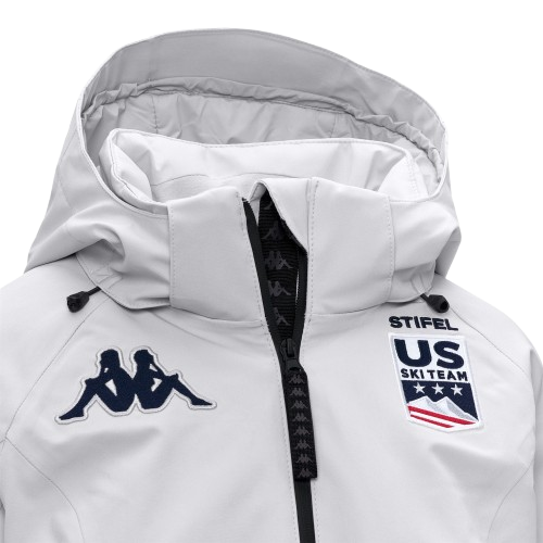 Geacă de schi Kappa 8CENTO 810 US Grey Lt Lead - 2025/26