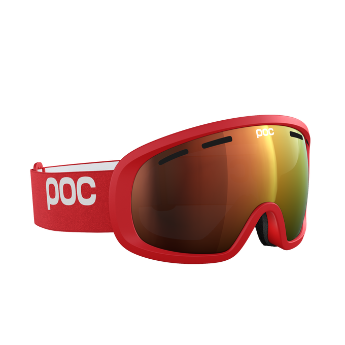 Ochelari de schi POC Fovea Mid Prismane Red/Partly Sunny Orange - 2025/26