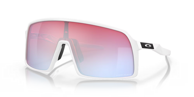 Ochelari de vedere Oakley Sutro Polished White Frame/ Prizm Snow Sapphire Lenses - 2023