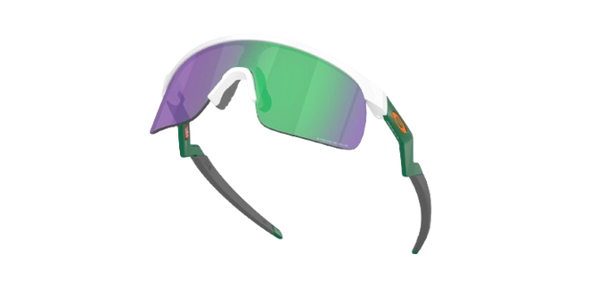 Ochelari de vedere Oakley Resistor Matte White Frame/Prizm Jade Lenses
