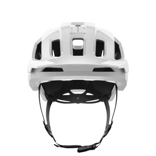Cască de bicicletă POC Axion Race MIPS Hydrogen White/Uranium Black Matt