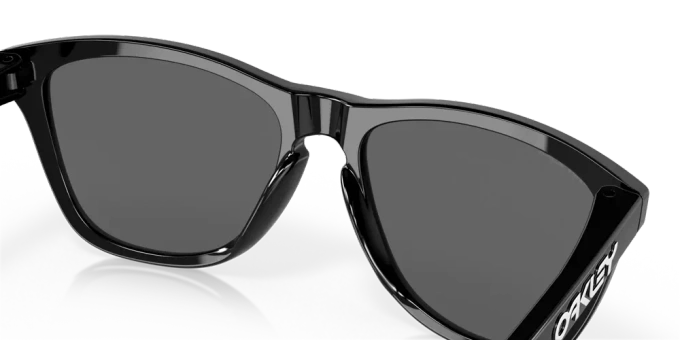Ochelari de vedere Oakley Frogskins Polished Black w/Prizm Black
