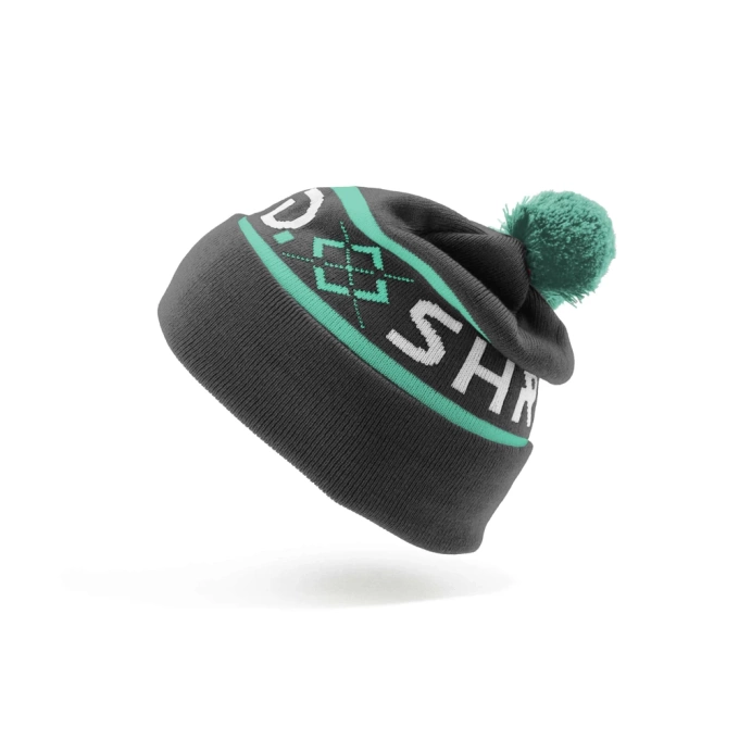 Capac Shred Woodside Beanie Charcoal/aqua - 2024/25