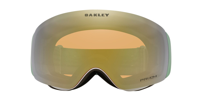 Ochelari de schi Oakley Flight Deck M Matte Jade/Prizm Sage Gold Iridium - 2025/26
