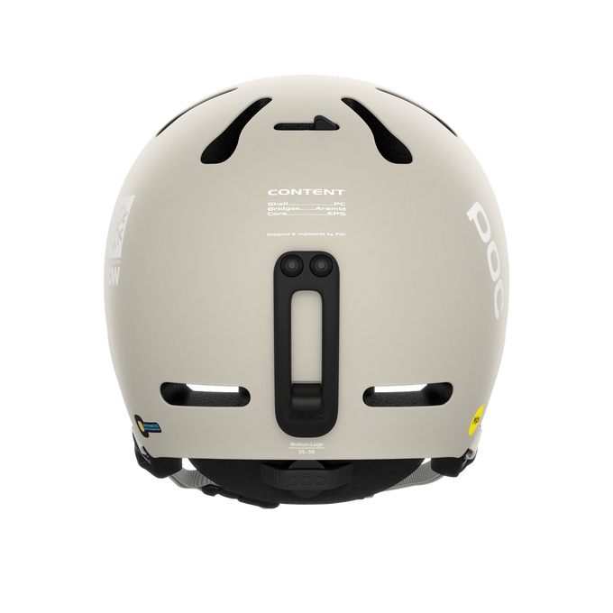 Cască POC Fornix MIPS POW JJ Mineral Grey Matt - 2024/25