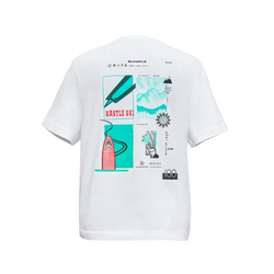 Tricou Kastle Logo-T 100 Women White - 2024/25