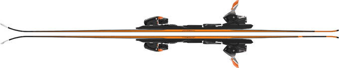 Schiuri Atomic Redster Q9 Revoshock S + X 12 GW Black/Orange - 2024/25