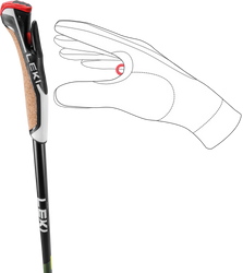 Bastoane pentru mers Nordic Walking LEKI Flash Carbon