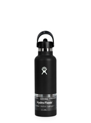 Sticlă termică HYDRO FLASK 21 OZ Standard Flex Straw Cap Black Olive
