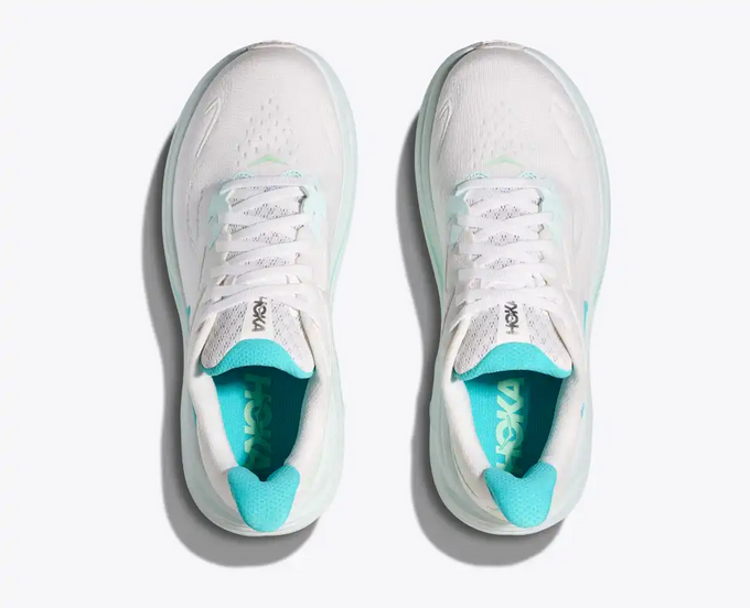 Pantofi pentru femei Hoka Clifton 10 White/Cielo Blue