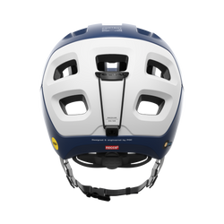 Cască de bicicletă POC Tectal Race MIPS Lead Blue/Hydrogen White Matt