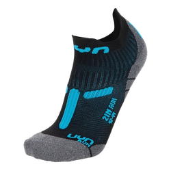 Șosete de exterior UYN Man Run 2in Socks Black/Turquise