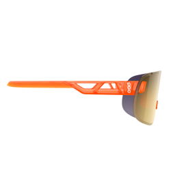 Ochelari POC Elicit Fluo. Orange Translucent/Clarity Road/Partly Sunny Gold