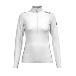 Tricoul cu glugă HEAD Race Midlayer Women White - 2025/26