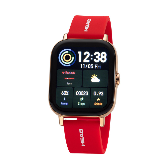 Ceas inteligent HEAD Los Angeles Rose Gold/Red - 2021