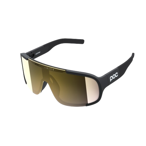 Ochelari de soare POC Aspire Uranium Black/Clarity Road/Partly Sunny Gold