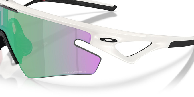 Ochelari de vedere Oakley Sphaera Slash Matte Vapor Frame / Prizm Road Jade Lenses