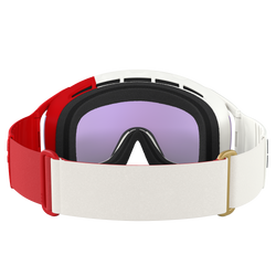 Ochelari de protecție POC Zonula Rouge/Blanc/Partly Sunny Blue - 2025/26