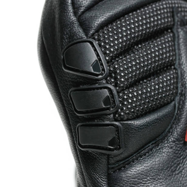 DAINESE Gloves Stretch Limo/High Risk Red - 2025/26