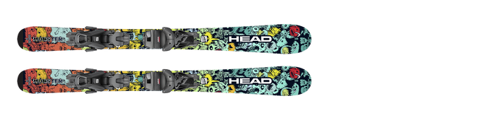 Schiuri HEAD Monster Easy JRS (67/77/87/97) + JRS 4.5 GW CA - 2025/26