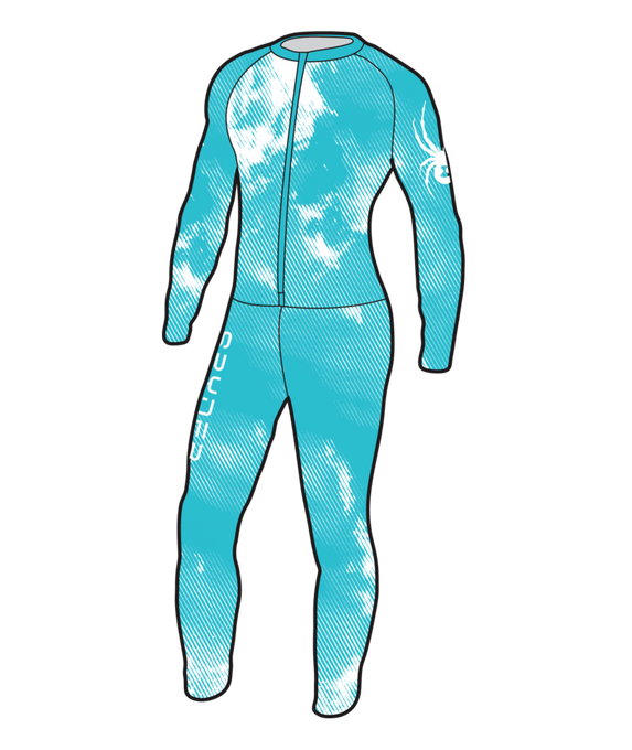 Spyder Nine Ninety Race Suit Barbados Blue - 2023/24