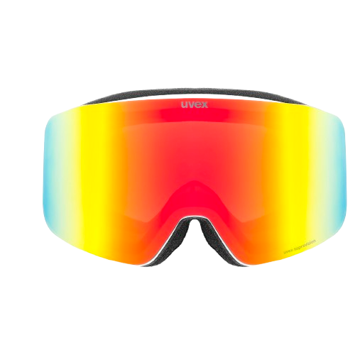 Uvex PWDR FM White Matt/Mirror Rainbow - 2025/26