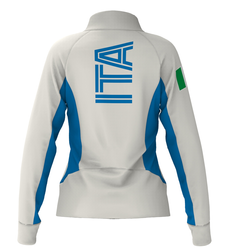 Tricou Kappa 6CENTO 688 ITA White Coconut/Blue - 2024/25