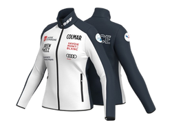 Polar pentru femei Colmar Full Zip Stretch Fleece White/Black - 2024/25