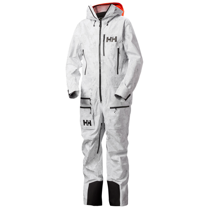  Costum de schi Helly Hansen Chugach Infin Printed Suit Grey Fog Snow Camo Aop - 2024/25
