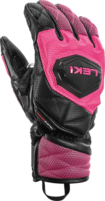 Mănuși LEKI WCR Venom 3D Junior Pink - 2025/26