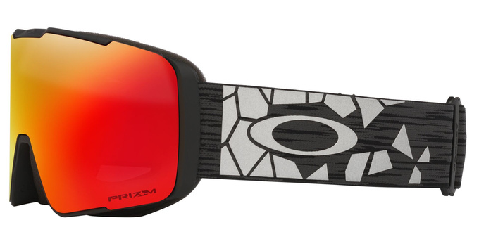 Ochelari de schi Oakley Line Miner Pro L Black Reinforce/Prizm Snow Torch Iridium + Additional lens Prizm Snow Iced Iridium - 2025/26