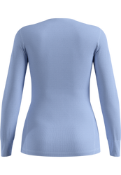 Tricou Termic Odlo Active Warm BL Top Crew Neck L/S Woman Blue Heron - 2025/26