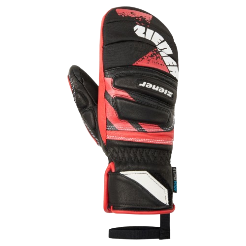 Mănuși Ziener Lopaki-z As® Pr Mitten Glove Junior Unisex Black Red - 2025/26