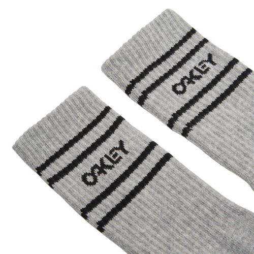 Șosete Oakley Icon B1B Socks 2.0 New Granite HTHR/Black