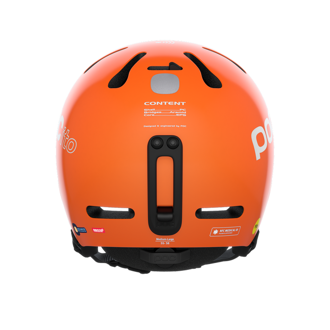 Cască POC Pocito Fornix Mips Fluorescent Orange - 2024/25