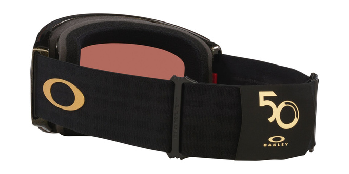 Ochelari de schi Oakley Flight Deck Pro L Mettalic Black Gold/Prizm 24K + Additional lens Prizm Snow Iced Iridium - 2025/26