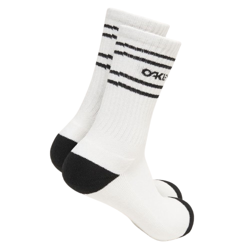 Șosete Oakley Icon B1B Socks 2.0 White/Black