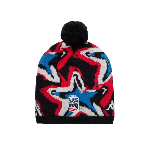 Căciulă Kappa FLOCK3 G US Black/Red/Grey/Lt/Le - 2024/25