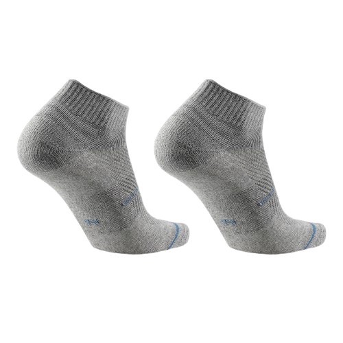 Șosete de exterior UYN Unisex All Round Low Cut 2Pack Grey Mel/Grey/Mel