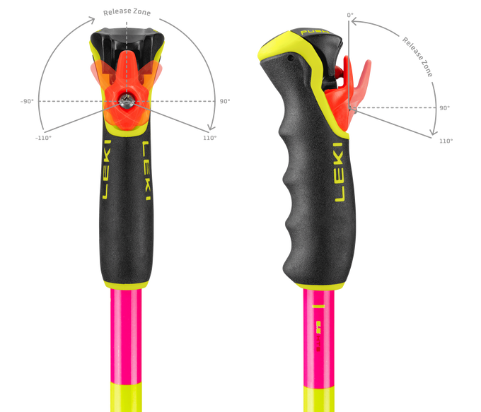 Stâlpi LEKI Spitfire 3D Pink - 2025/26
