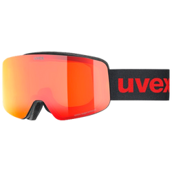 Uvex PWDR FM Black Matt/Mirror Red - 2025/26
