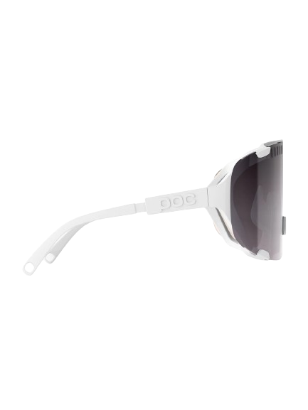 Ochelari de soare POC Devour Hydrogen White/Clarity Trail /Partly Sunny Silver