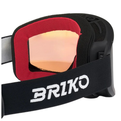 Ochelari de protecție Briko Vulcano Mask Sharp Lite Black - 2025/26